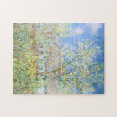 Der Frühling in Giverne Monet Falknerei - Falconer Puzzle (Horizontal)