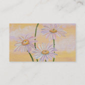 Der Frühling in meinem Schritt Visitenkarte (Rückseite)