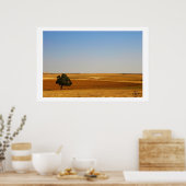 Der Frühling in Negev Poster (Küche)