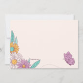 Der Frühling ist da Einladung (Rückseite)