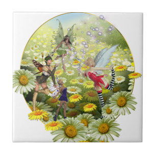 Der Frühling ist da Fliese