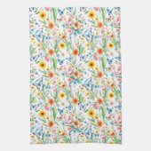 Der Frühling ist da Geschirrtuch (Vertikal)