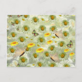 Der Frühling ist da Postkarte (Vorderseite)