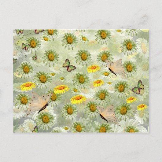 Der Frühling ist da Postkarte (Vorderseite)