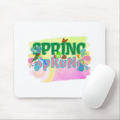 Der Frühling ist die gefederte Saison der Liebe Mousepad (Mit Mouse)