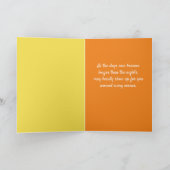 Der Frühling ist gegangen, der hübsche Frühlingsga Karte (Innenseite)