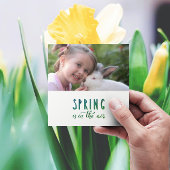 Der Frühling ist in der Luft - Foto hinzufügen