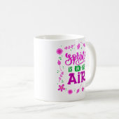 Der Frühling ist in der Luft Kaffeetasse (VorderseiteRechts)