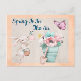 Der Frühling ist in der Luft Postkarte
