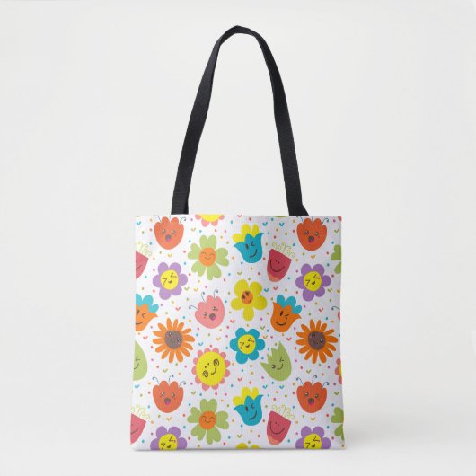 Der Frühling ist in der Luft wiederverwendbare Tas Tasche (Vorderseite)