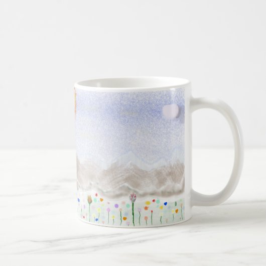 Der Frühling kommt! Kaffeetasse (Rechts)