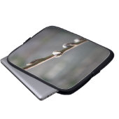 Der Frühling kommt Laptopschutzhülle (Vorne Knopf)