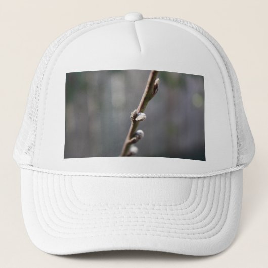 Der Frühling kommt Truckerkappe (Vorderseite)