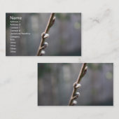 Der Frühling kommt Visitenkarte (Vorne/Hinten)