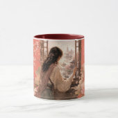 Der Frühling liegt in der Luft. Tasse (Zentrum)