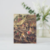 Der Frühling Postkarte (Stehend Vorderseite)