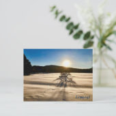 Der Frühling scheint lange weg zu sein Postkarte (Stehend Vorderseite)