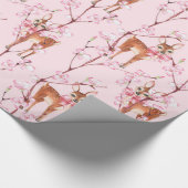 Der Frühling und die Städte Geschenkpapier (Ecke)