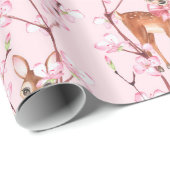 Der Frühling und die Städte Geschenkpapier (Rolleneckpunkt)