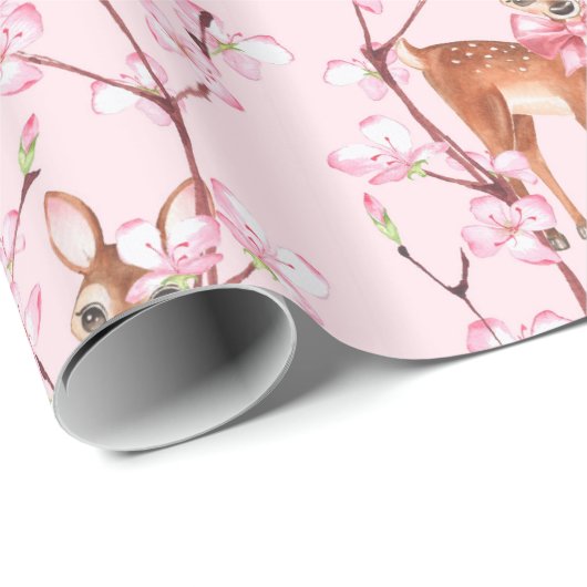 Der Frühling und die Städte Geschenkpapier (Rolleneckpunkt)