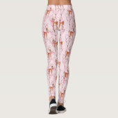 Der Frühling und die Städte Leggings (Rückseite)