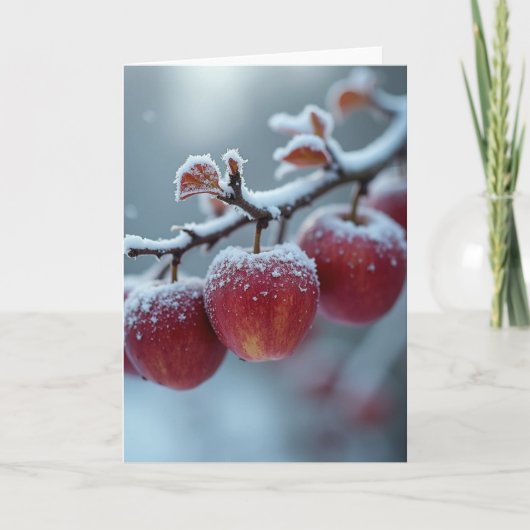 Der Frühling versucht zu Frühling Dankeskarte (Vorderseite)