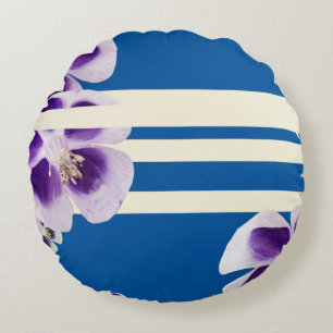 "Der Frühling wird singen "Kunstkissen Rundes Kissen