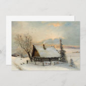 Der Frühlingsbeginn | Alexei Savrasov Dankeskarte (Vorne/Hinten)