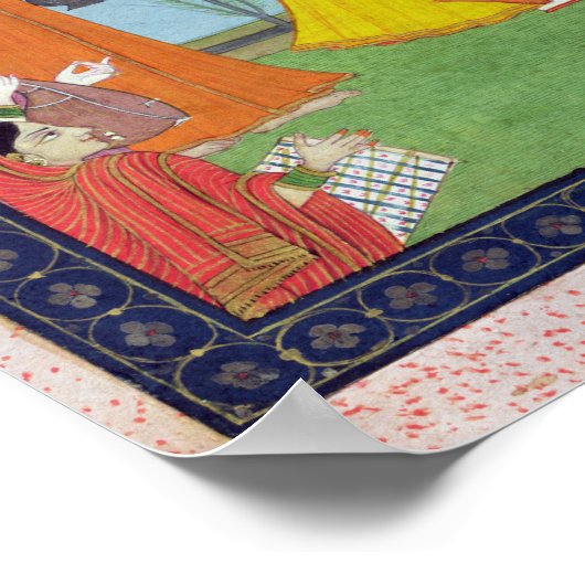 Der Frühlingsbeginn Poster (Ecke)