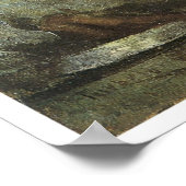 Der Frühstücksraum, 1903 Edmund Charles Tarbell Poster (Ecke)