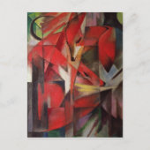 Der Fuchs, 1913 Postkarte (Vorderseite)