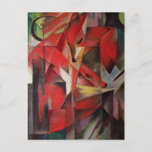 Der Fuchs, 1913 Postkarte (Vorderseite)