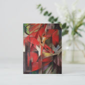 Der Fuchs, 1913 Postkarte (Stehend Vorderseite)