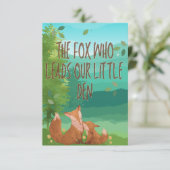Der Fuchs, der unseren kleinen Den - Vatertag führ (Stehend Vorderseite)