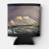 Der Fuchs der Yacht im 19. Jahrhundert Dosenkühler (Vorderseite)