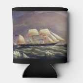 Der Fuchs der Yacht im 19. Jahrhundert Dosenkühler (Rückseite)