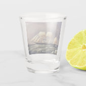 Der Fuchs der Yacht im 19. Jahrhundert Schnapsglas (Rückseite)