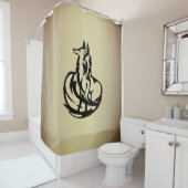 Der Fuchs Duschvorhang (Beispiel)