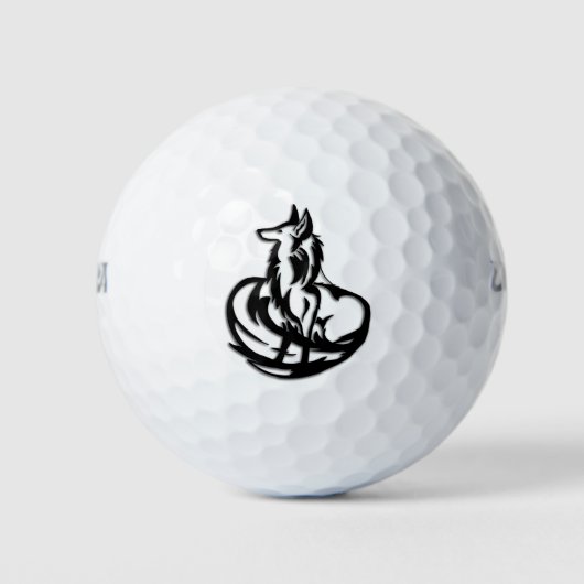 Der Fuchs Golfball (Vorderseite)