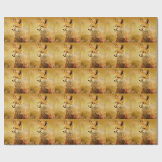 Der Fuchs im Wald Geschenkpapier (Flach)