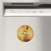 Der Fuchs im Wald Magnet (In Situ (Geschirrspüler))
