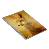 Der Fuchs im Wald Notizblock (Rechte Seite)