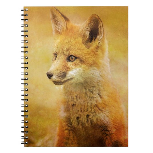 Der Fuchs im Wald Notizblock (Vorderseite)