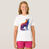 Der Fuchs in der Zukunft T-Shirt (Vorne ganz)
