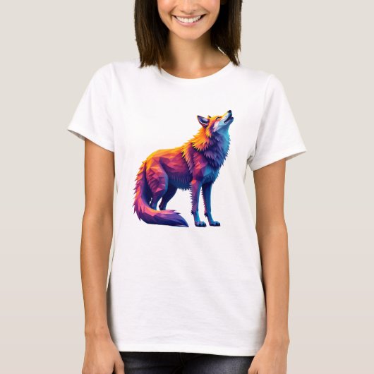Der Fuchs in der Zukunft T-Shirt (Vorderseite)