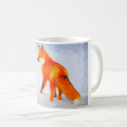 Der Fuchs Kaffeetasse (VorderseiteRechts)