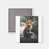 Der Fuchs Magnet (Vorderseite/Rückseite)