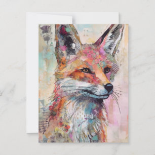 Der Fuchs Postkarte