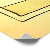 Der Fuchs und der Krane Walter Crane Poster (Ecke)