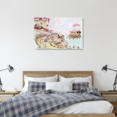 Der Fuchs und die Gans oder Boney Broke Loose Leinwanddruck (Insitu (Schlafzimmer))